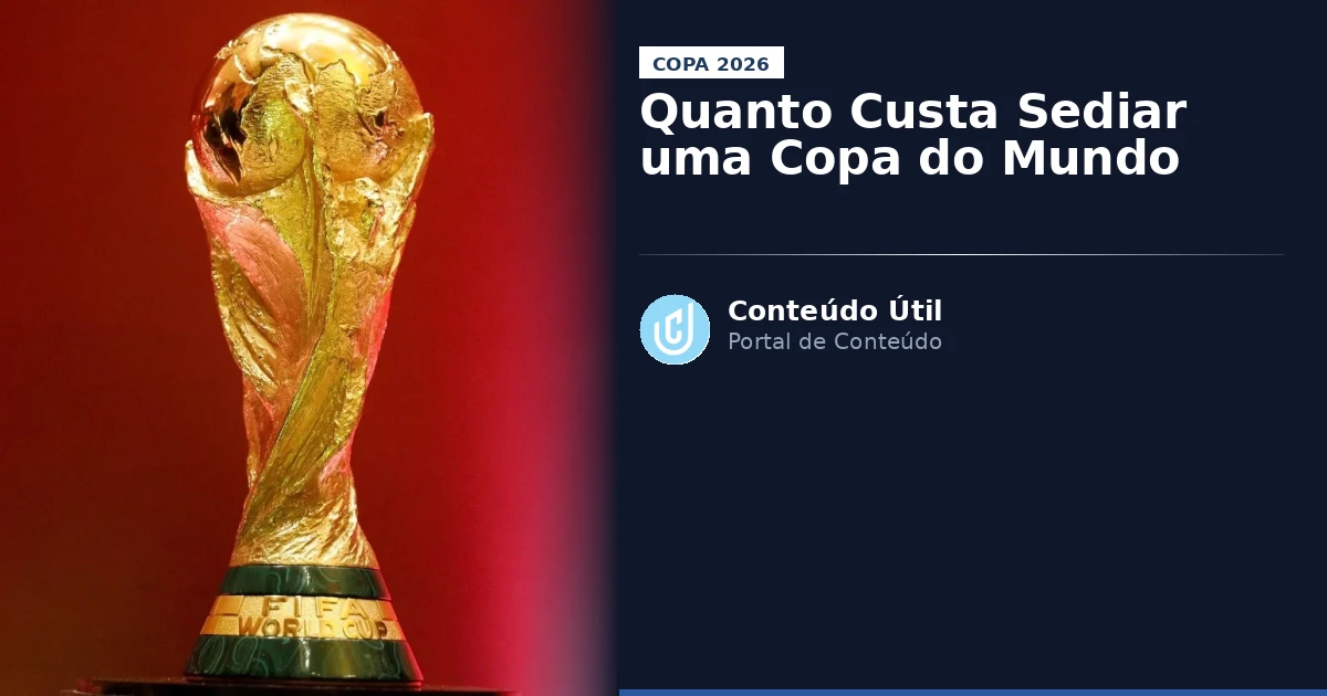 Quanto Custa Sediar uma Copa do Mundo | Conteúdo Útil