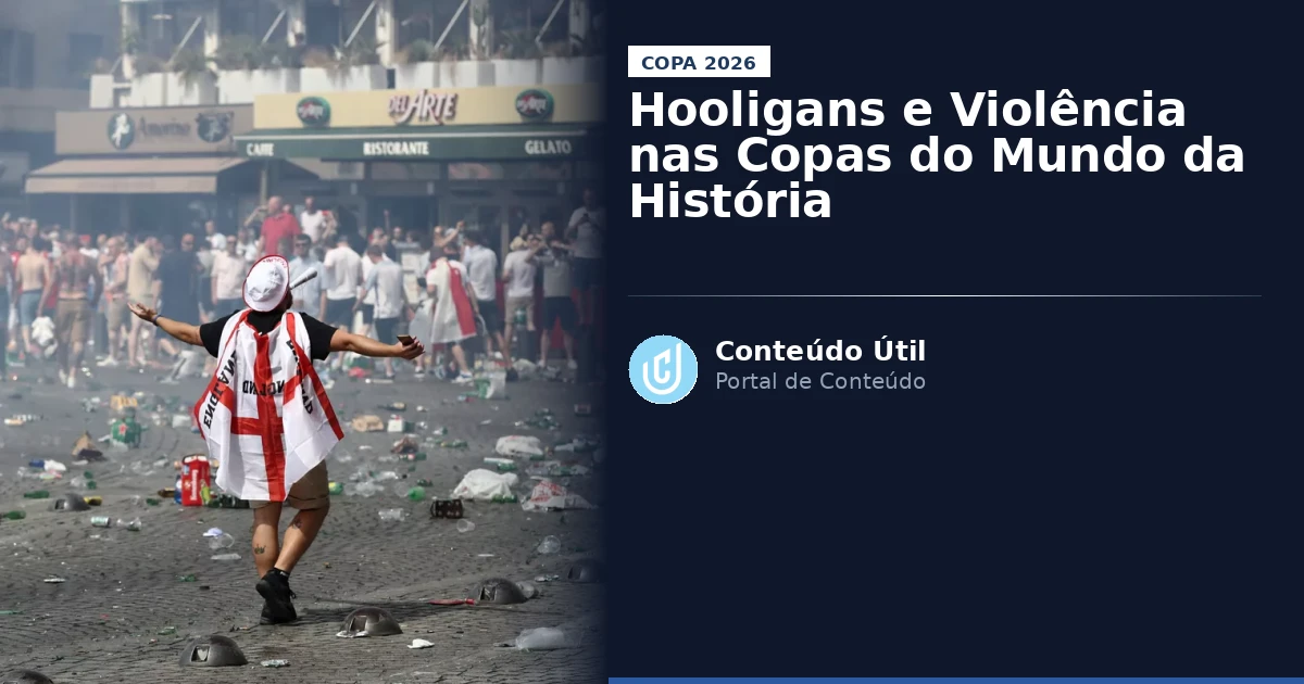 Hooligans e Violência nas Copas do Mundo da História | Conteúdo Útil